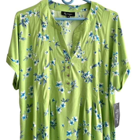 Lily Morgan | Floral Blouse - Picture 2 of 13